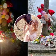 Tributes to Roxy Phillips have been displayed at Radipole Gardens and Upwey train station