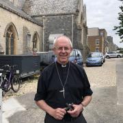 The Archbishop of Canterbury at St John's Church in Weymouth