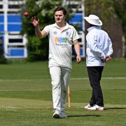 Adam Hoyes claimed 4-27 as Weymouth skittled Sherborne Seconds for 73