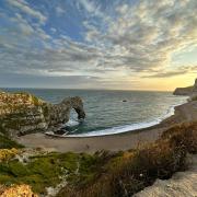 The Jurassic Coast has made a list of the most romantic places to visit in the UK (picture Durdle Door)