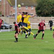Bridport were knocked out of the FA Vase by Hamble