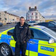Nathan Willmott, originally from Weymouth, owns the company that provided the car for filming