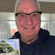 Reg Pengelly with his book