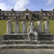 Statue dedicated to Tolpuddle Martyrs outside museum