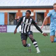 Top scorer Shaq Gwengwe's ankle injury will be monitored before the Tiverton game