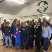 Blandford mayor's visit to Repair Café