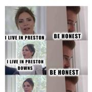 The Weymouth version of the 'Be Honest' meme that went viral