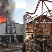When the Regent Cinema in Lyme burnt down