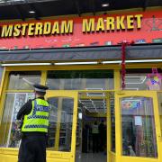 Police and Trading Standards raids on shops