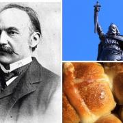 Thomas Hardy, Alfred the Great and hot cross buns