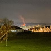 The controlled burn from Poundbury