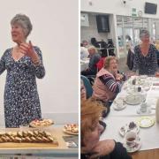 The Great British Bake Off star Maggie was in Dorchester for the Age UK event