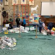 Children at Milborne St Andrew First School have been busy learning about the impact of plastics on the environment