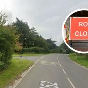 The A352 will be temporarily closed