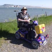 Paralympic Flame Ambassador Ian White chosen to carry the English Flame in Weymouth