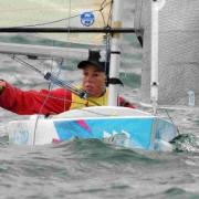 IN WITH A SHOUT: Paralympic sailor Helena Lucas