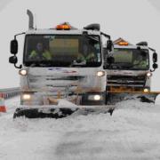BE PREPARED: Gritters in action on the A35 near Litton Cheney
