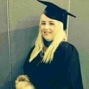 PROUD MOMENT: Ashleigh Allan and her son Alfie on her graduation day