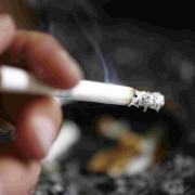 The fire service has warned about the dangers of cigarettes