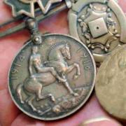 HISTORY: Some of the medals that belonged to Joseph Bowker