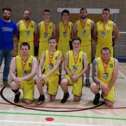 RUNNERS-UP: The Weymouth Raiders after their narrow defeat to Exeter College