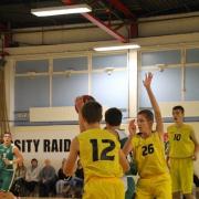 ON COURT: Jurassic Coasters agains Plymouth Raiders
