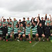 CHAMPIONS: Dorchester’s under-16s rugby team