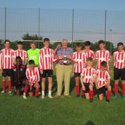 LEAGUE WINNERS: Chickerell United won the Division Two title                              Picture: NEIL WALTON