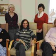 The Weldmar Hospice south team  Denyse Silvester, Wendy Banbridge, Mary Lem and Heather Evans