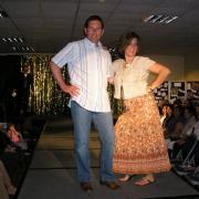 Ian Davies & Ruth Evans - strutting their stuff!