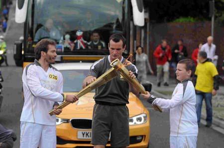 Olympic Torch Relay in Dorset