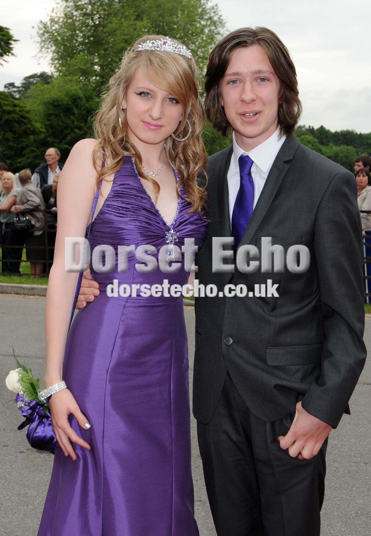 Pupils dressed to impress for the Wey Valley prom