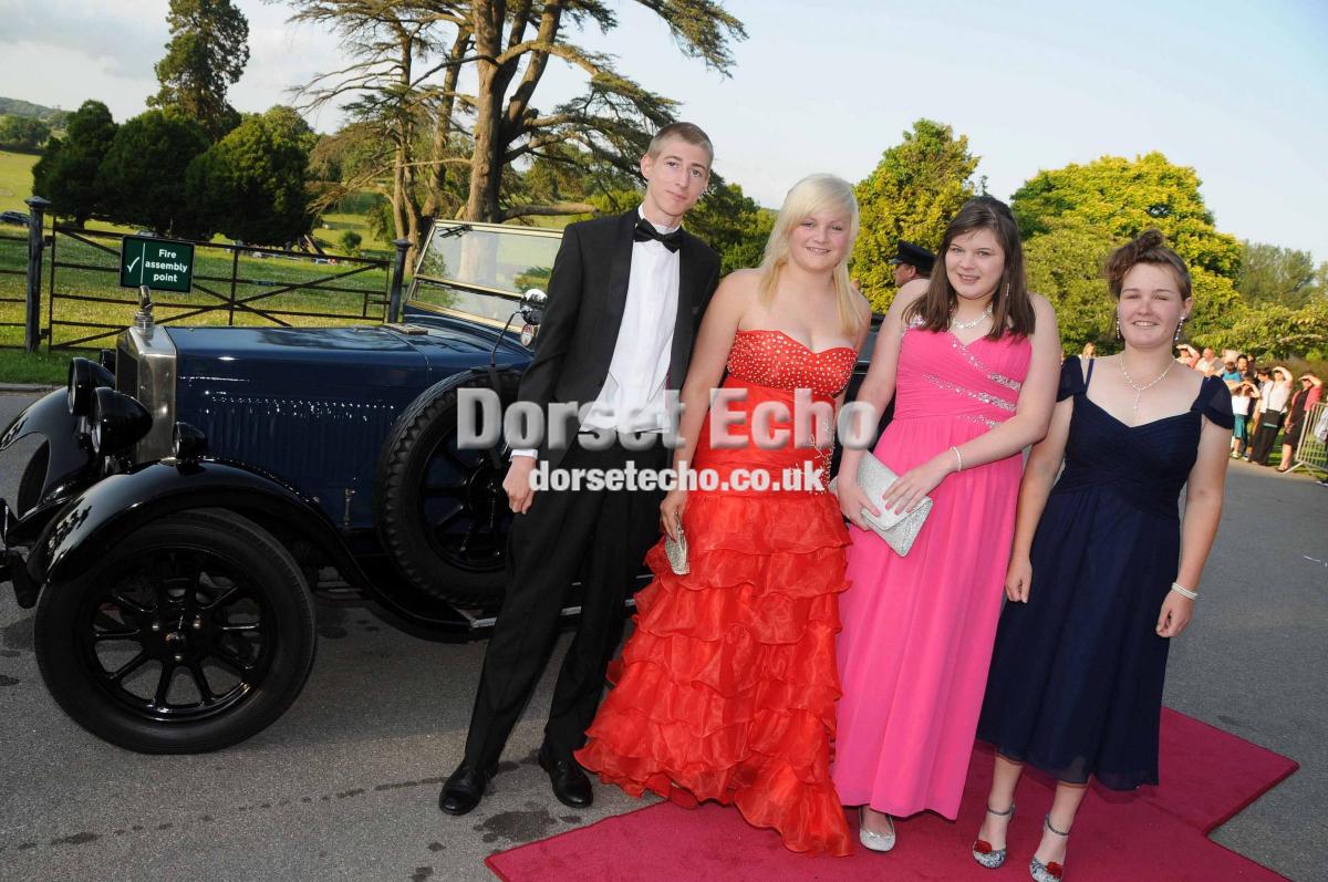 Students donned dinner jackets and gowns for the Thomas Hardye Year 11 prom