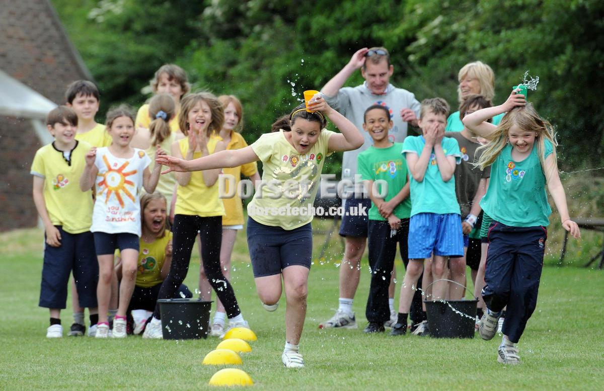 St Mary's Middle School Puddletown sports day