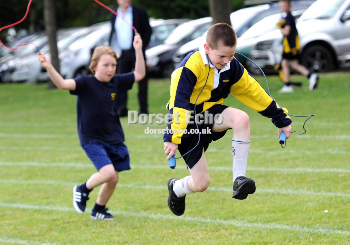 St Osmund's Middle School sports day