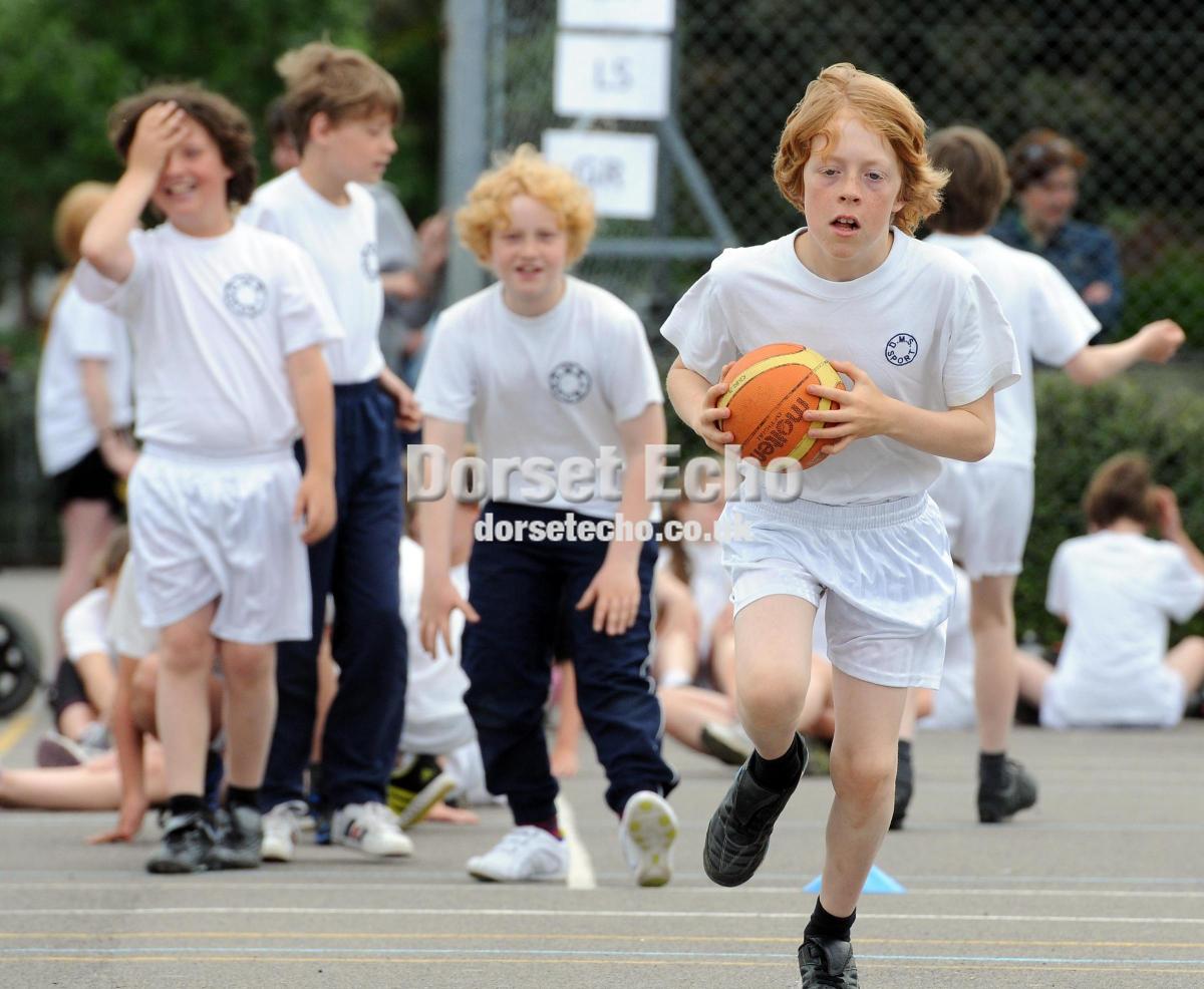 Dorchester Middle School sports day