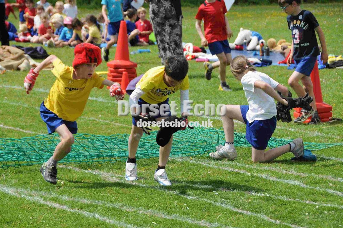 Buckland Newton school sports day