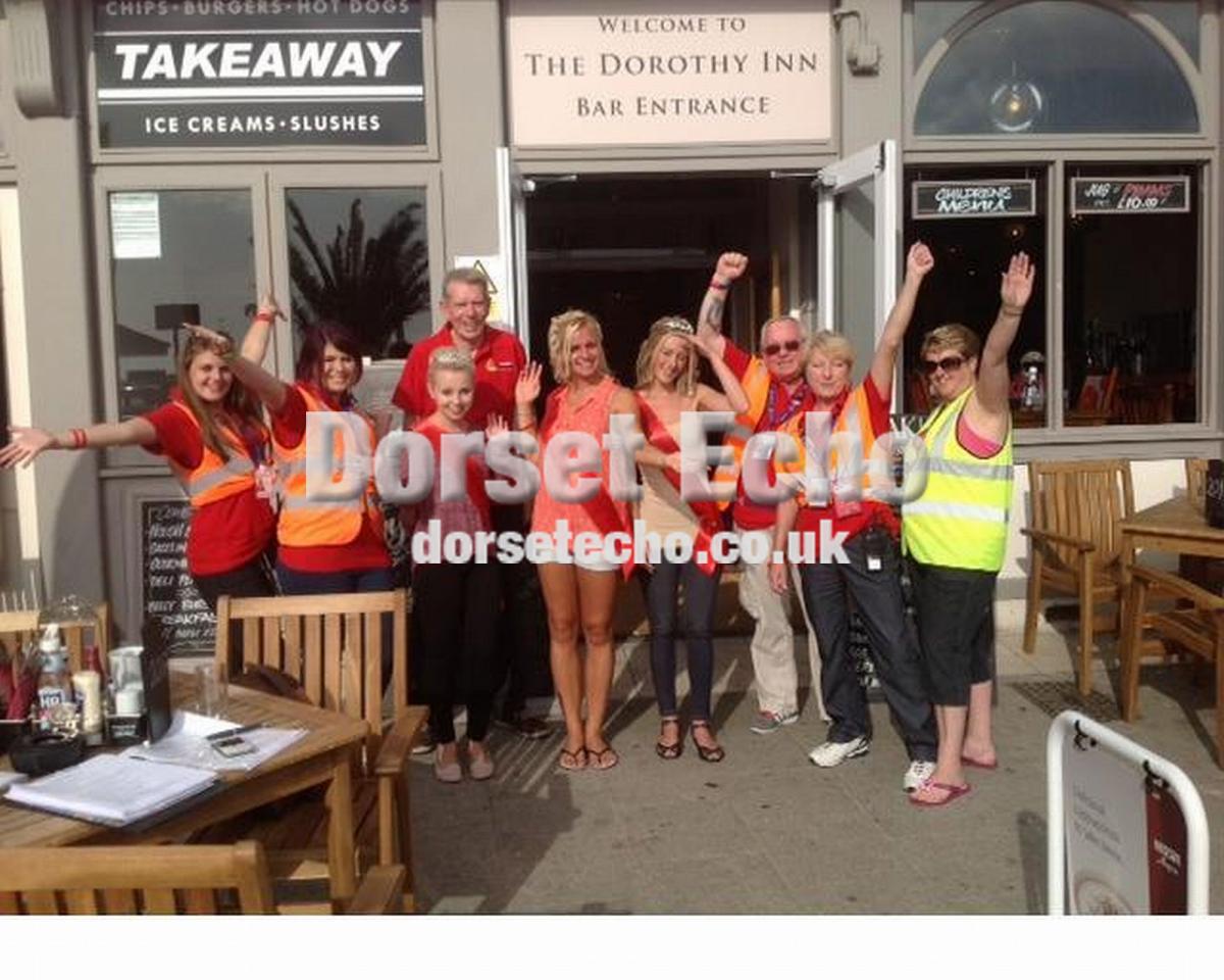 The team carnival team are ready for the big day at the Dorothy Inn
