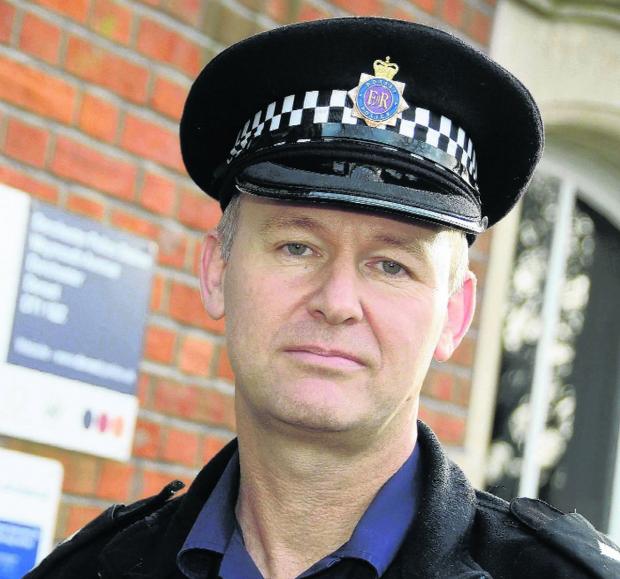 Inspector Steve Marsh of Dorchester police sectio