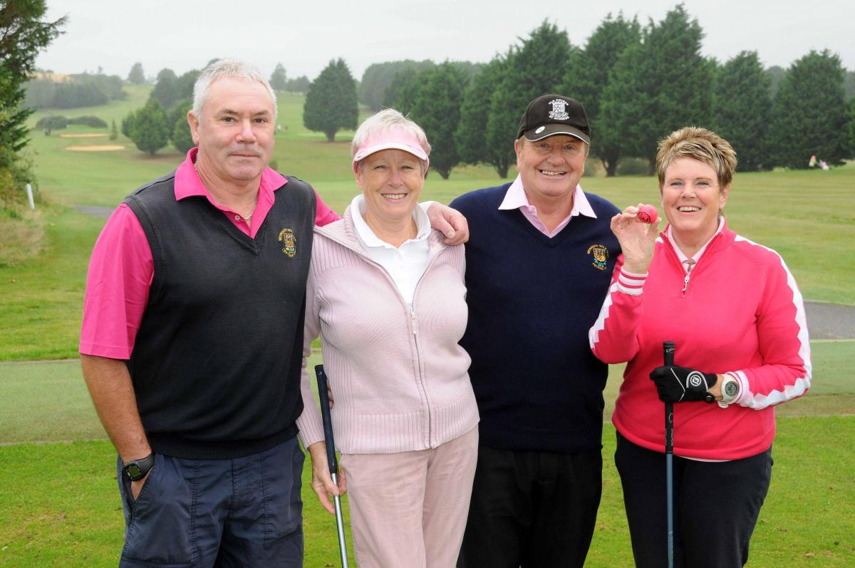 Action photos from Pink Day at Weymouth Golf Club