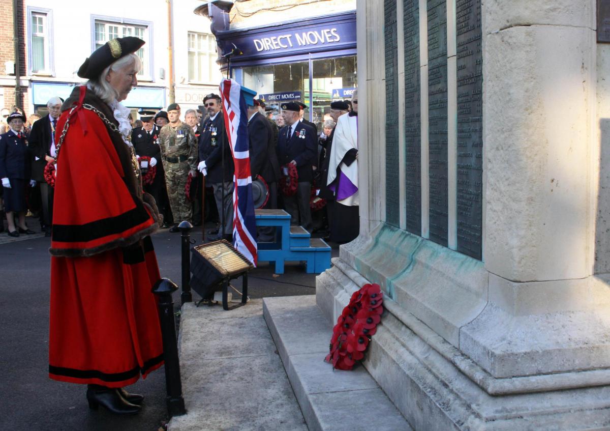 All the pictures from services across the area on Remembrance Sunday 2013
