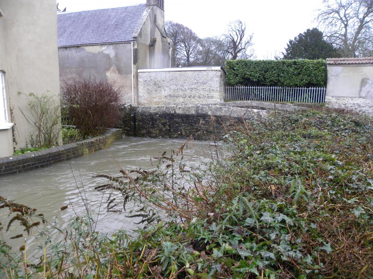Sarah East, district councillor for Charminster, sent in these shots of flooding in Charminster.