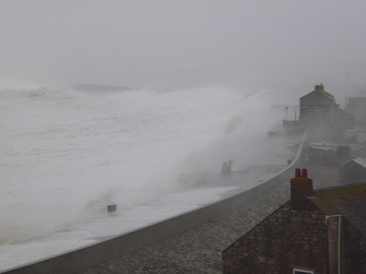 Ellen Sandrey sent us these pictures of Chesil Beach