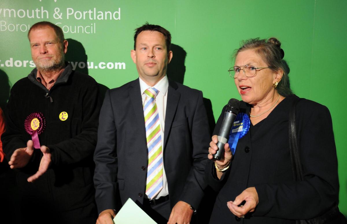 Weymouth and Portland Borough Council election 2014- Hazel Bruce keeps the Preston ward seat