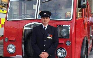 Firefighter Mark Hillier who died in a crash