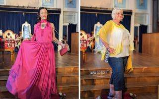 Last year's charity fashion show by the British Heart Foundation Weymouth