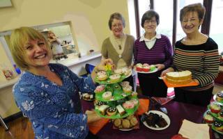 DONATIONS: The coffee morning at St Paul’s Community Hall, Weymouth