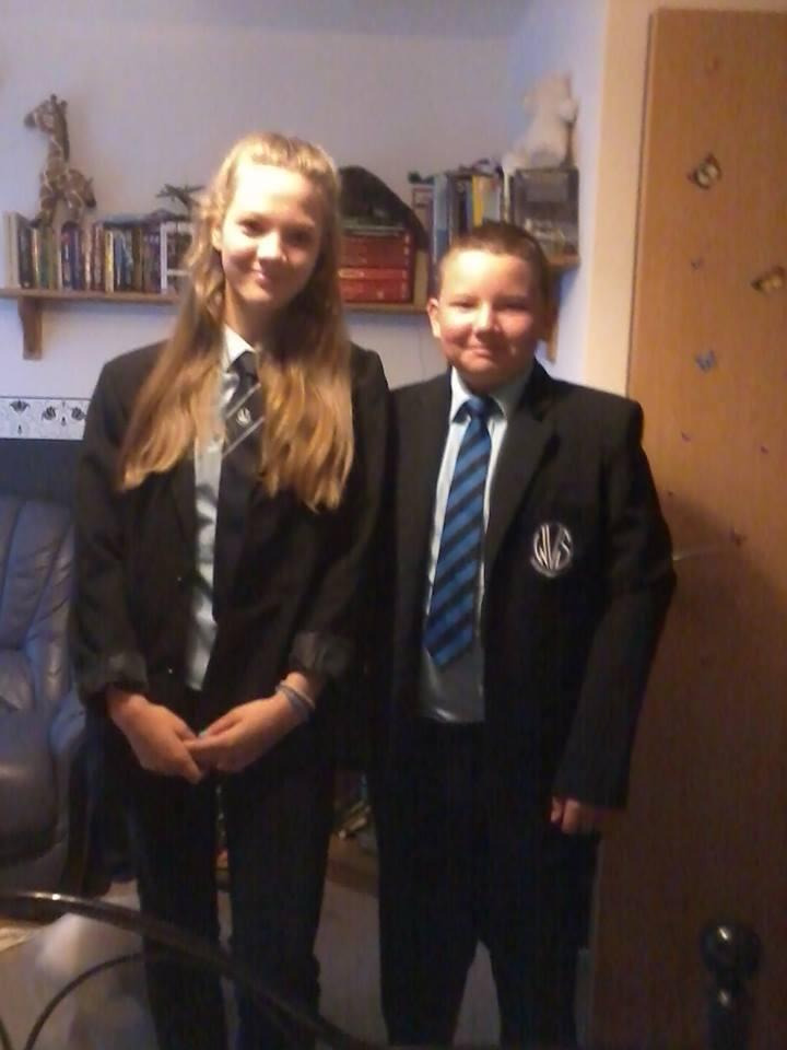 Back to School - Claire McCool sent us this picture of 'Back to School' for the first day at Wey Valley