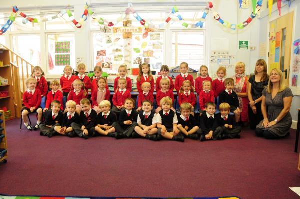 First Class 2014 - Reception class RM at Radipole Primary School