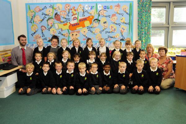 First Class 2014- Reception class RH at Conifers Primary School 